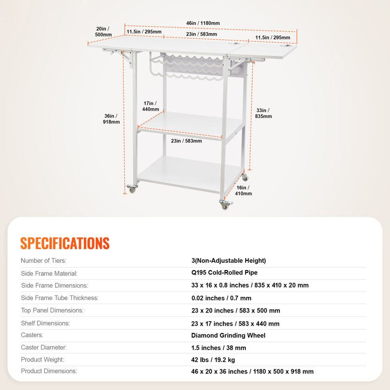 50cm Craft Table