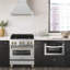 ZLINE Autograph Edition 30 po 4,0 cu. Pi. Cuisinière Legacy Dual Combustible-71536550