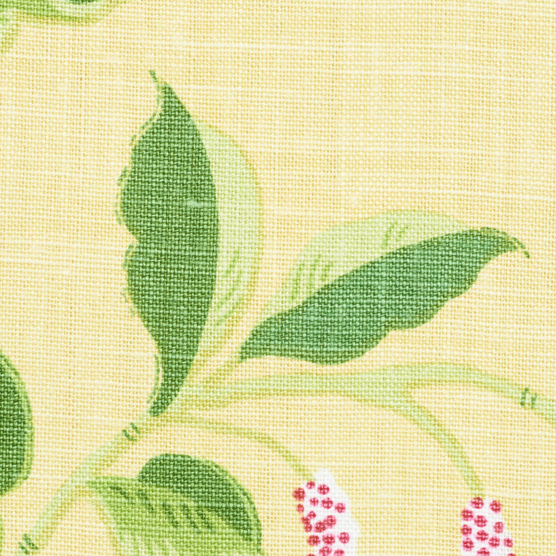 Lotus Garden Fabric, Yellow