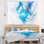 Blue Nebula Star - Tapisserie murale abstraite-28503933