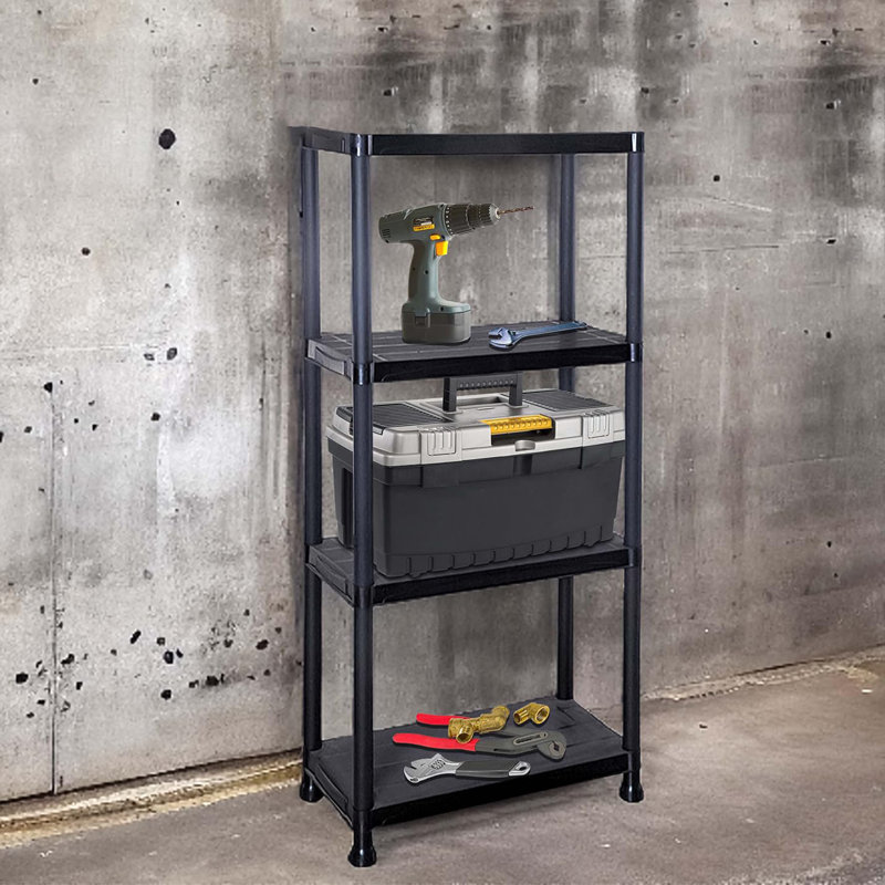 60cm W Plastic Shelving Unit