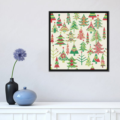 Arbre de fêtes, impression sur toile tendue