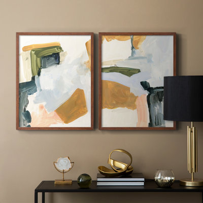 Palette Meld I-Premium Framed Print -Ready to Hang - No Nails Required - No Nails Required