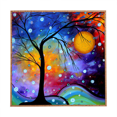 Winter sparkle, reproduction d’art encadrée
