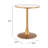 Bite Bistro Table Modern Small Round Table Dining Accent Table Contemporary Kitchen Table-2111185472-2111185474