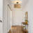 Lannister Rattan Semi Flush Mount