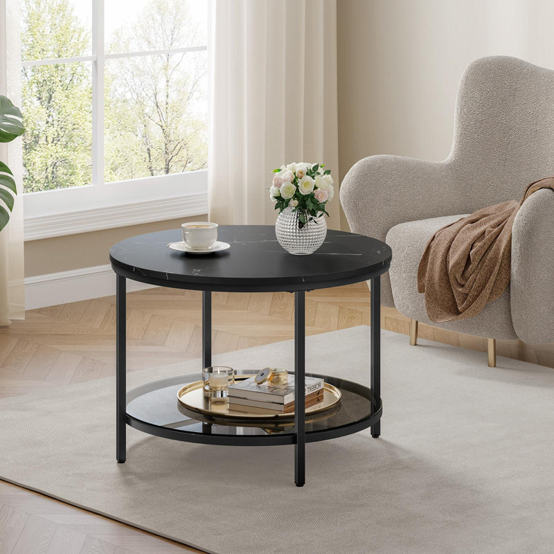 Coffee Table, Black, Black