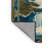 Machine Washable Art Deco Blue Area Rug-542907714