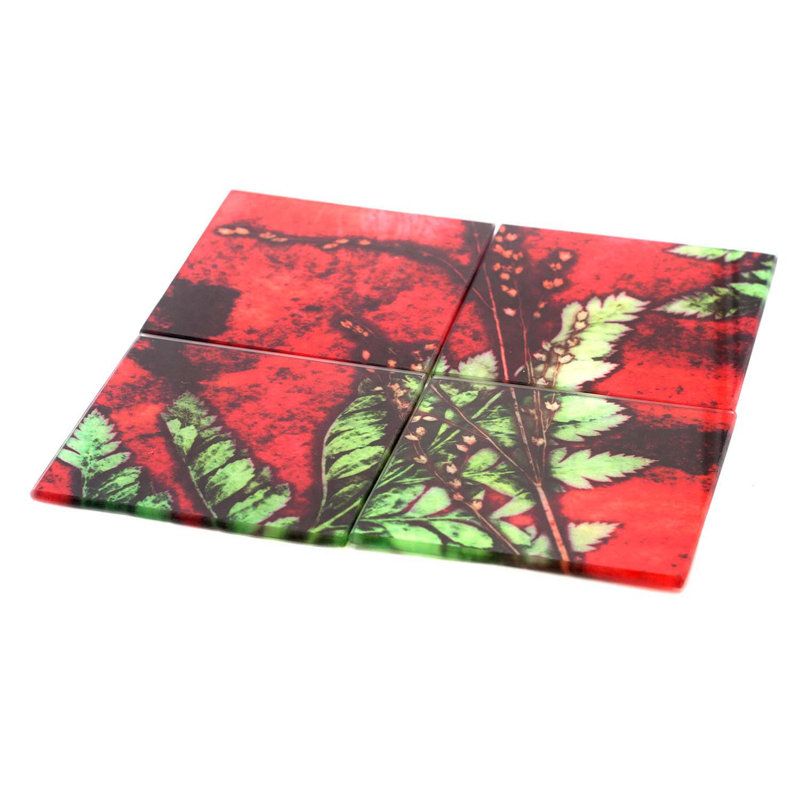 Guzik Glass Square 1 Piece Coaster