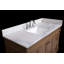 Dessus de salle de bain simple 49 po meuble-lavabo Calcutta