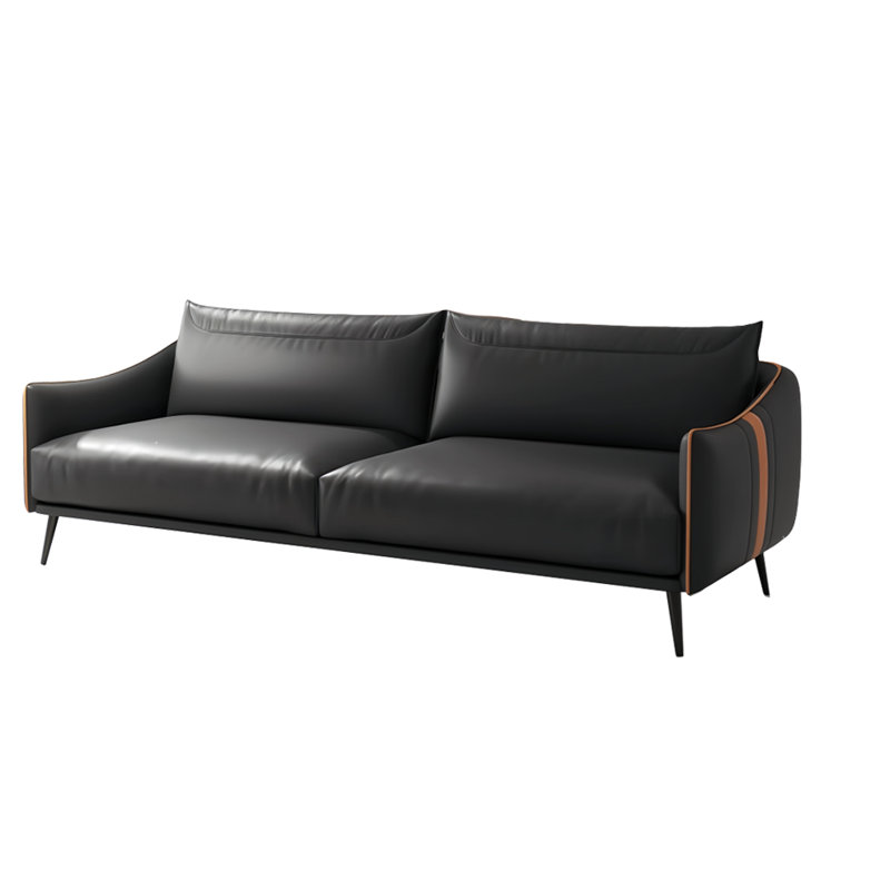 Ceniceros, H 29,92 po x l 70,87 po x P 31,5 po, Faux cuir