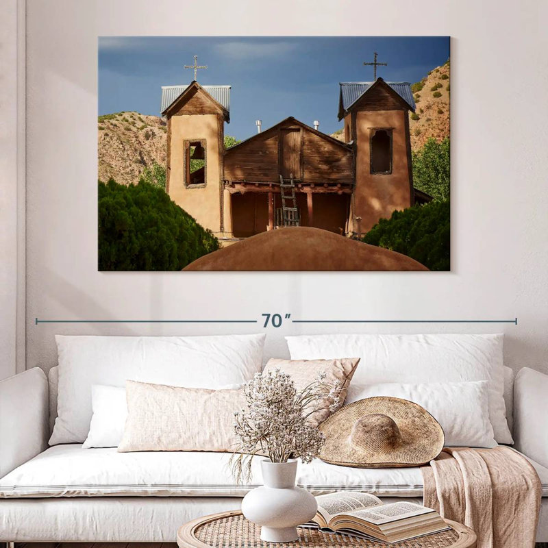 El Santuario De Chimayo, 34" H x 51" W