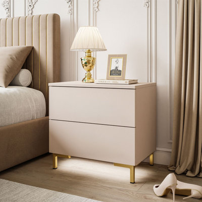 Aayam 55cm W Bedside Table
