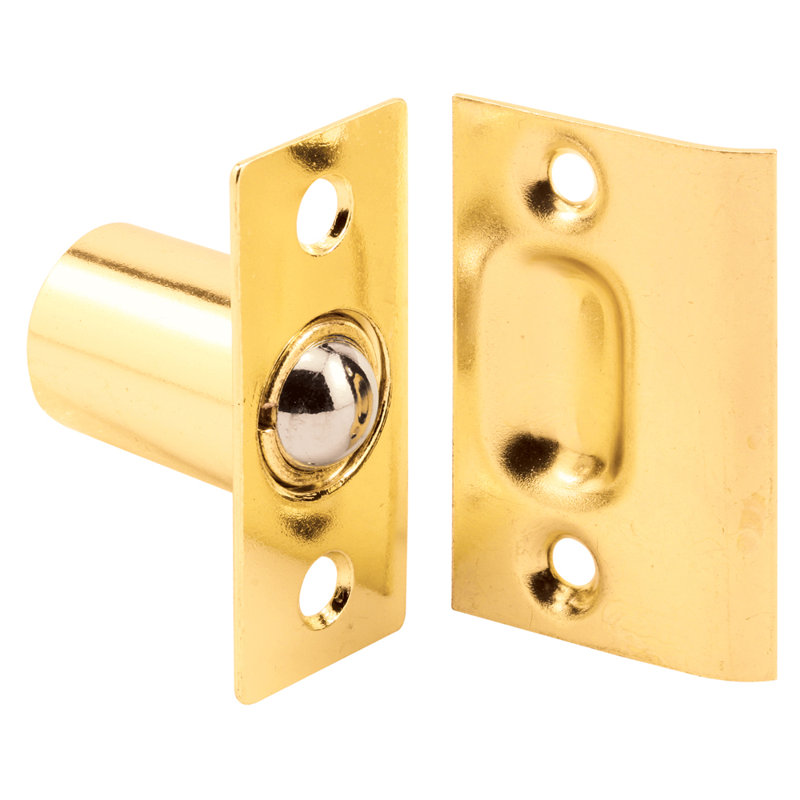 Prime-Line Ball Catch and Inner Hinged Doors, 5.4" H x 3.75" W x 1.25" D