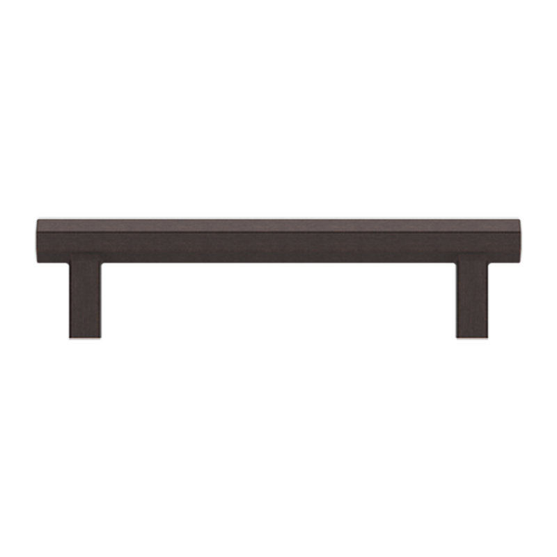 Venetian Bronze Octagonal Cabinet Pull with Mounting Hardware