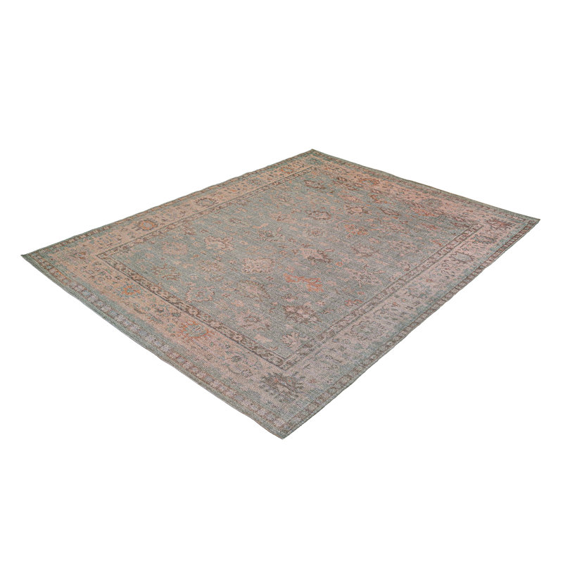 Tapis d'intérieur fait à la main gris élégant 9 pi x 12 pi Roni, 9 pi x 12 pi