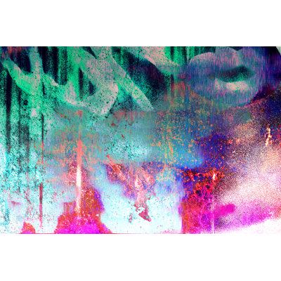 Graffiti Texture by Hueberto - Wrapped Canvas Painting
