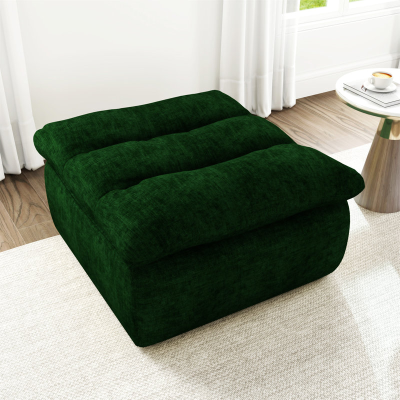 Canapé Lazy, Mousse verte