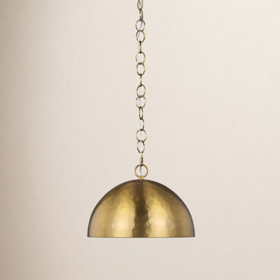 Tarver Single Light Metal Dimmable Pendant
