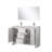 Lafarre 48 in W x 20 in D Double Bathroom Vanity Set with Mirror-97832466-113111387