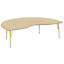 Table d'activité 48 "x 72" avec moulures en T et pieds réglables-99077993-39310981