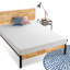 Matelas en mousse à mémoire de forme moyenne 6 po Zinus-827052151