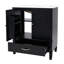 Meuble-lavabo 30 po avec lavabo style rétro, multifonctionnel-1809757086
