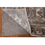 Tapis orange unique 6 pi 4 po x 9 pi 8 po Savelie 1960