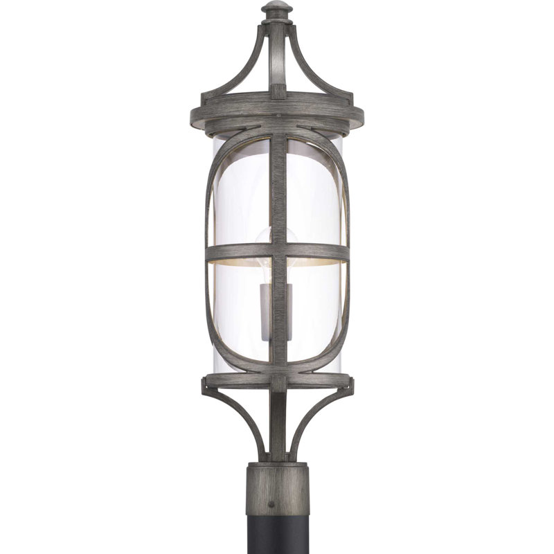 Pattison Lantern Head, Antique Pewter
