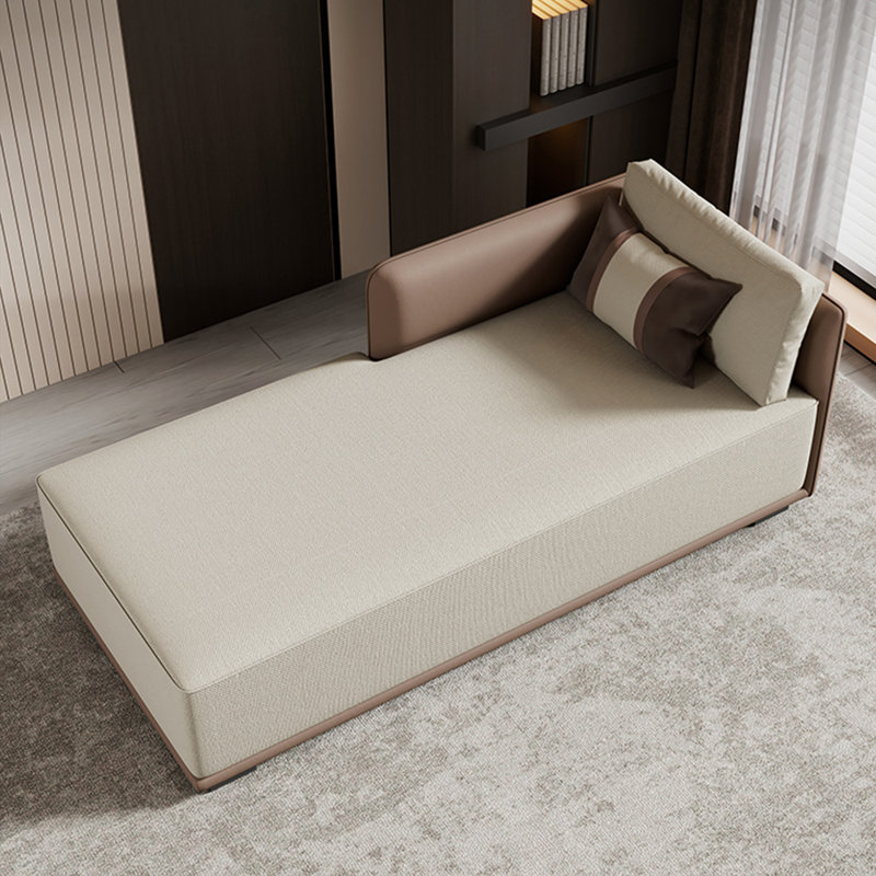 Chaises longues Modern, Orienté à droite, Beige
