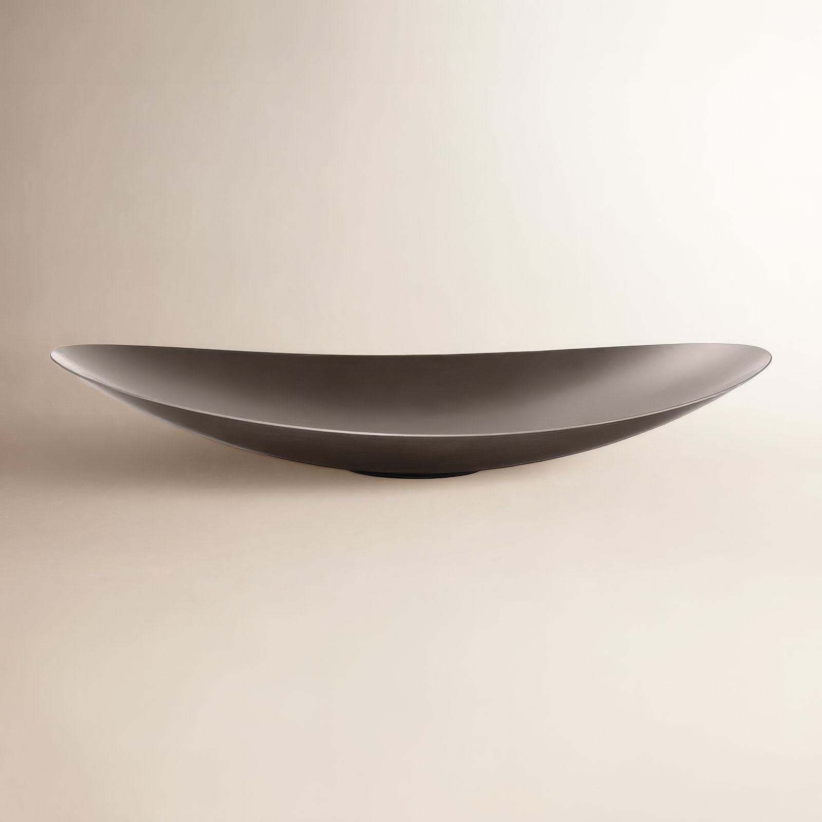 ONDEA Stainless Steel Decorative Bowl, 2.76" H x 16.6" W x 13.78" D