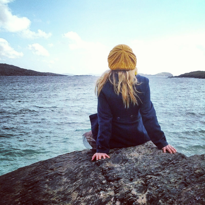 Girl Enjoying Life and Nature - Wrapped Canvas Photograph, 122cm H x 122cm W x 3.8cm D