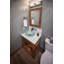 Lavabo de salle de bain vasque circulaire en verre Swirls