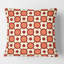 Coussin décoratif abstrait à motif géométrique abstrait rétro rétro-1568026357