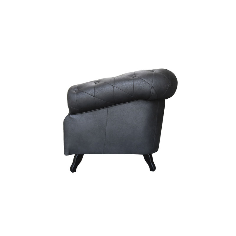 Batterson Faux Leather Sofa