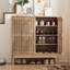 16 Pair Shoe Storage Cabinet-2096490490
