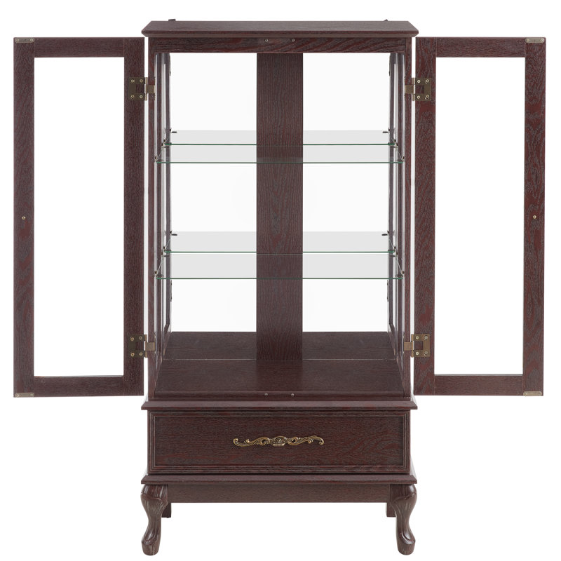Armoire à vin en verre Curio Cabinet