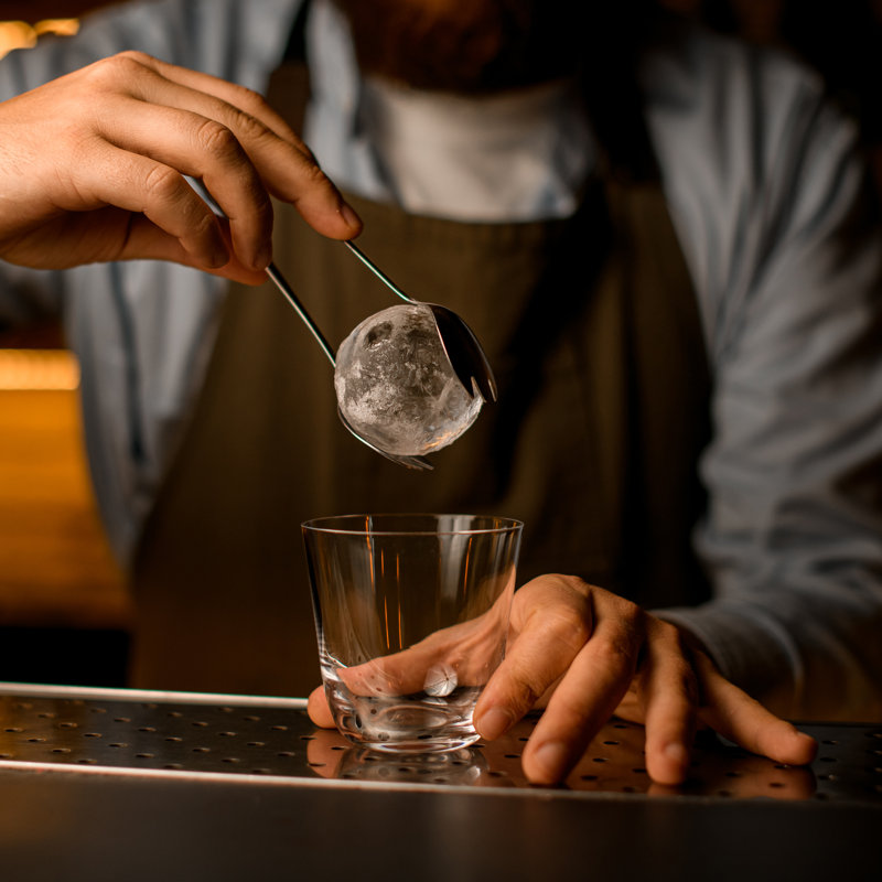 Plateau de glace 6 grosses boules - gris