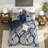 Comfortable Polyester Bedding Sets, Chic Damask Design, Perfect For Home
