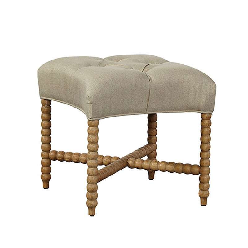 Upholstered Accent Stool