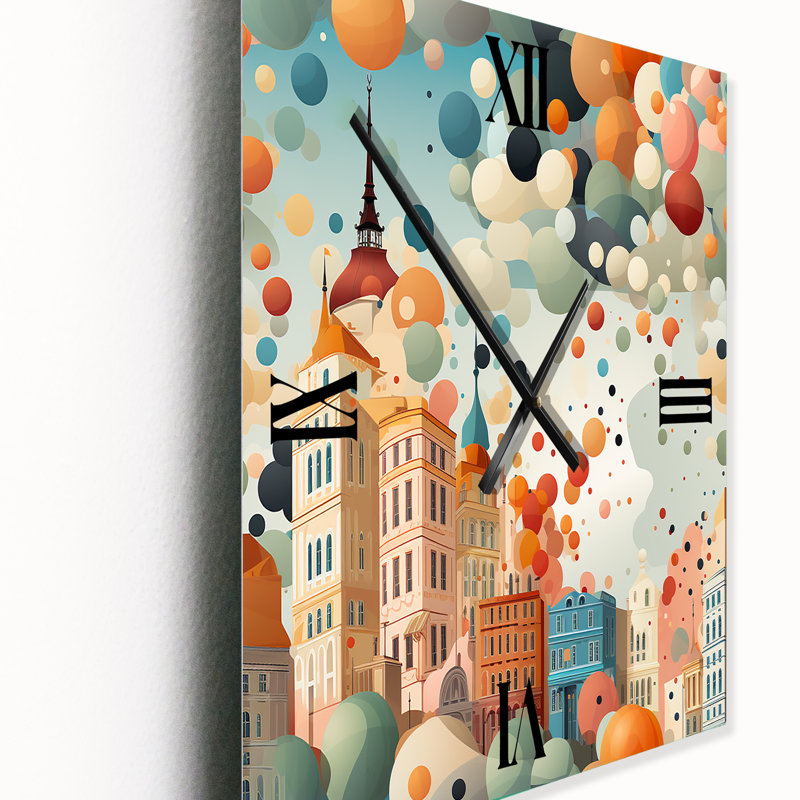 Janaysha - Horloge murale moderne, Moyen