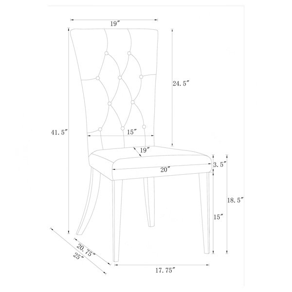 Dimensions du produit