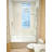33.5" x 60" Pivot Frameless Tub Door-14658404
