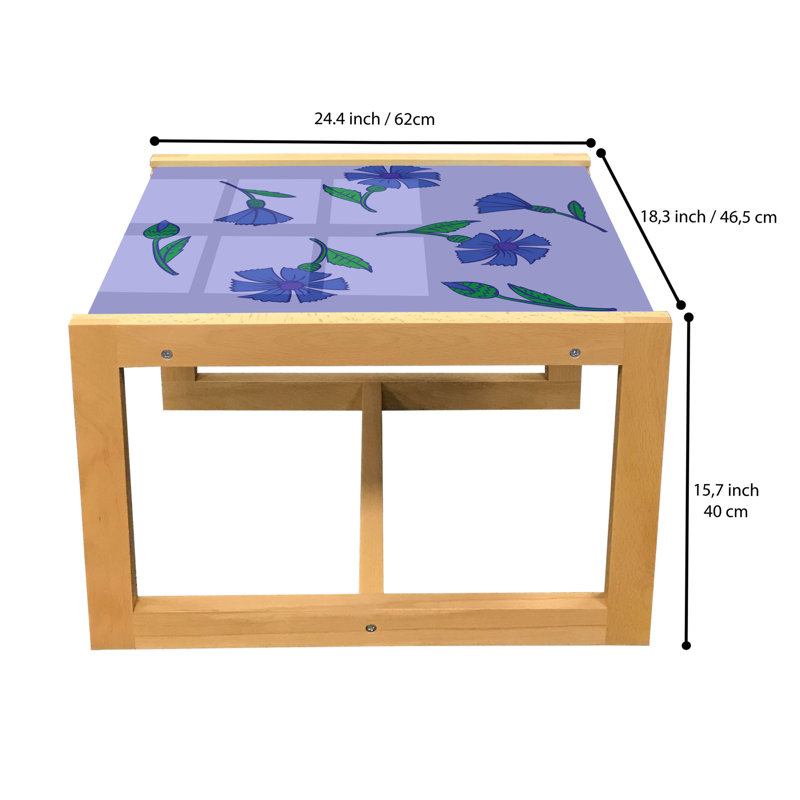 Iro Sled Coffee Table, 62cm H x 46cm W x 40cm D