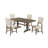 4 - Person Solid Wood Top Dining Set