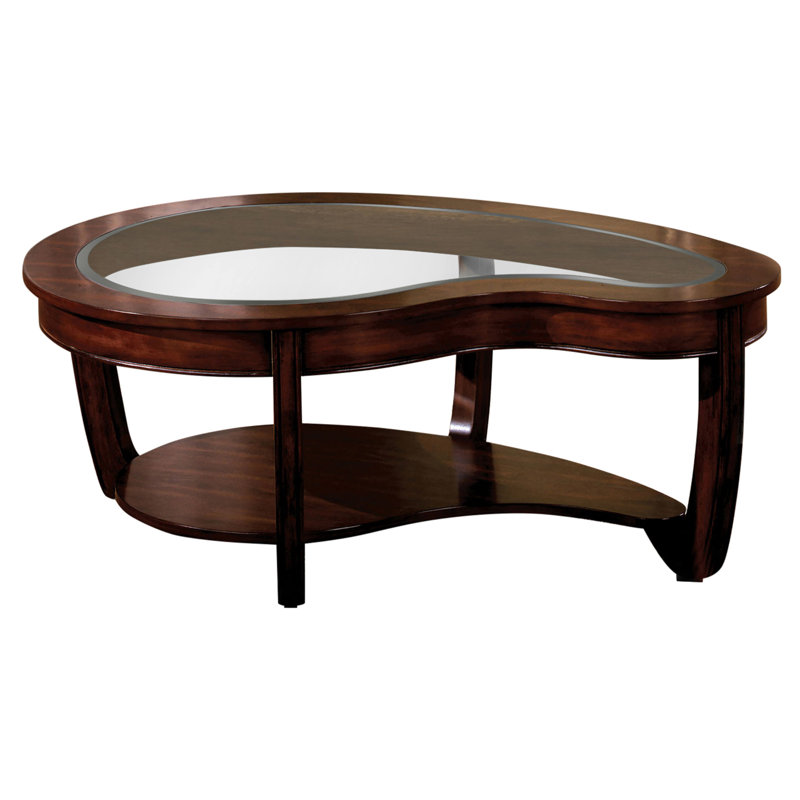 Haiya Glass Top Single Coffee Table