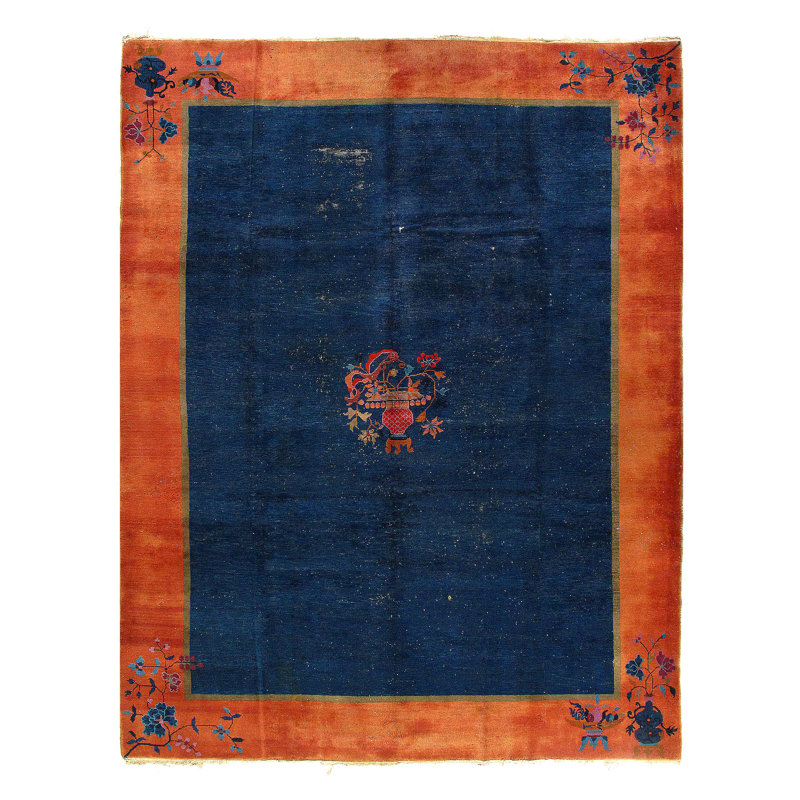 One-of-a-Kind Rectangle 8'11" X 11'6" Hand Knotted Area Rug