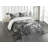 Ambesonne Futuristic Bedspread Set Technologic Pattern Grey and Pale Grey-105486431