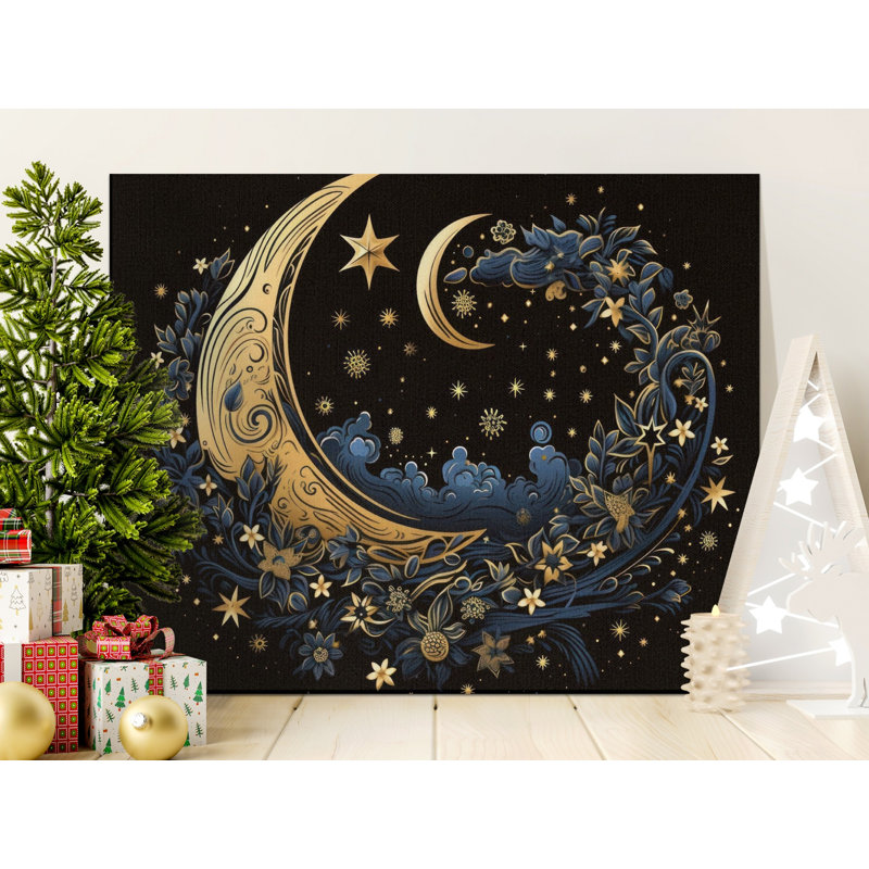 Sammons 1 Piece Wrapped Canvas Wall Art Set, 30x24