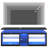 71" LED TV Stand with Power Outlet,60-Colors LED Lights For 65 70 80 in TV,High Gloss Gaming Entertainment Center w/Adjustable Shelves,TV Console with Modern Design for Living Room Bedroom-1219847158-1236965398